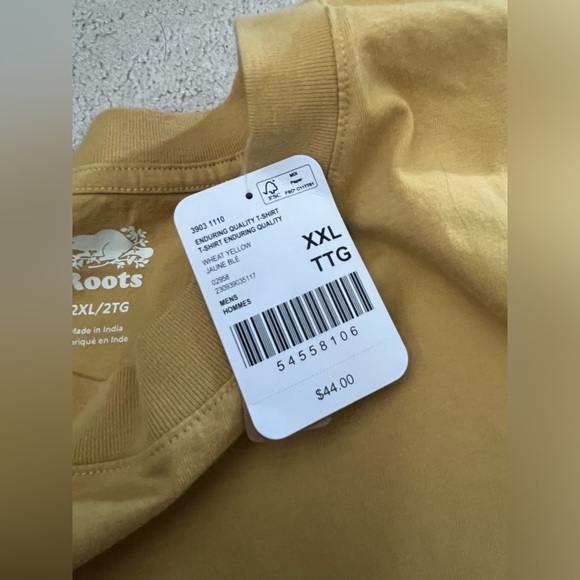 NWT XXL Roots T-Shirt - Picture 5 of 6